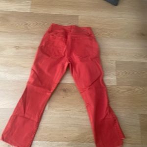 Red jeans